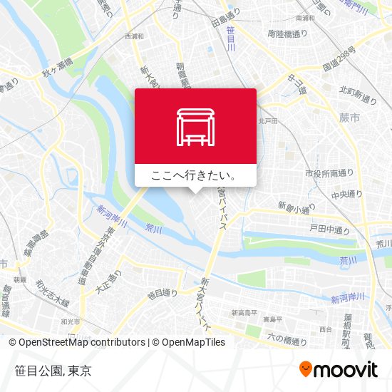 笹目公園地図