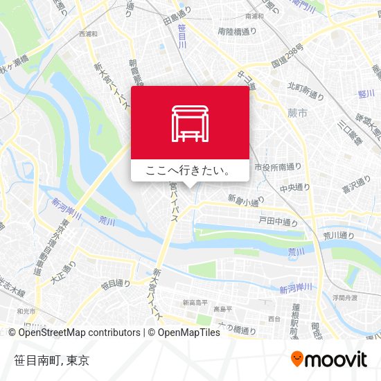 笹目南町地図