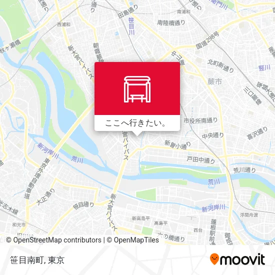 笹目南町地図