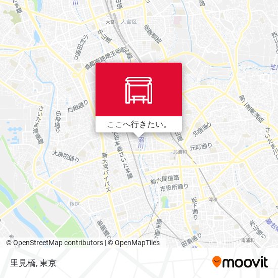 里見橋地図