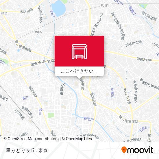 里みどりヶ丘地図