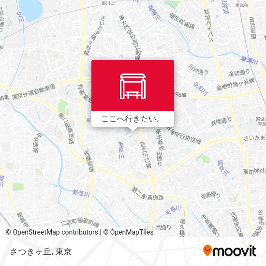 さつきヶ丘地図