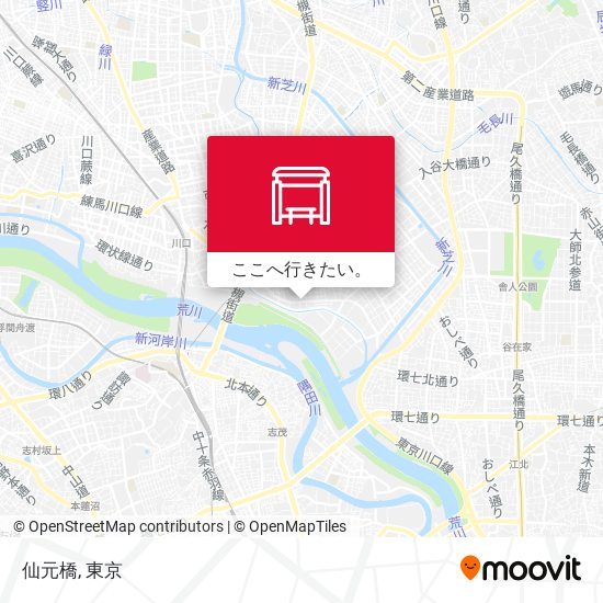 仙元橋地図