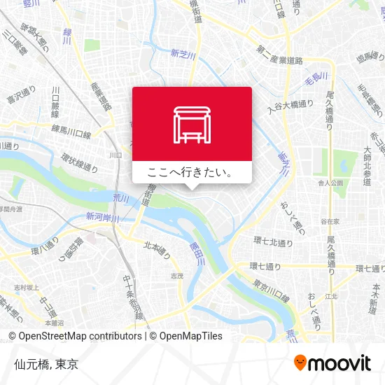 仙元橋地図