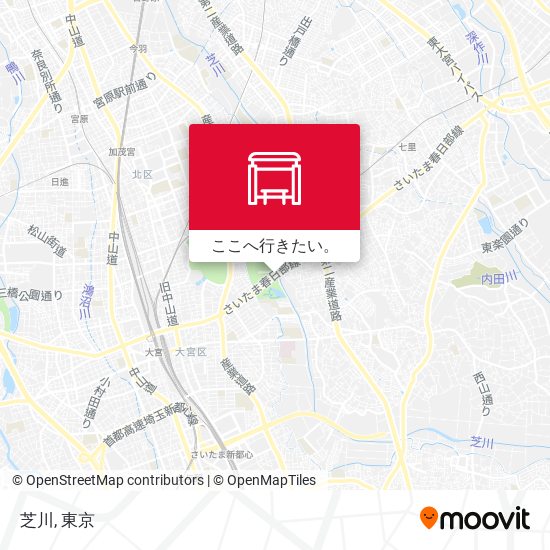 芝川地図