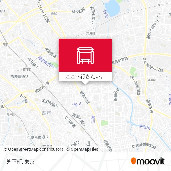 芝下町地図