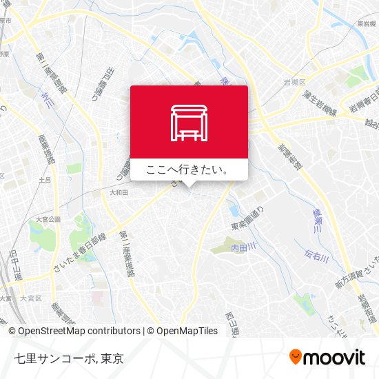 七里サンコーポ地図