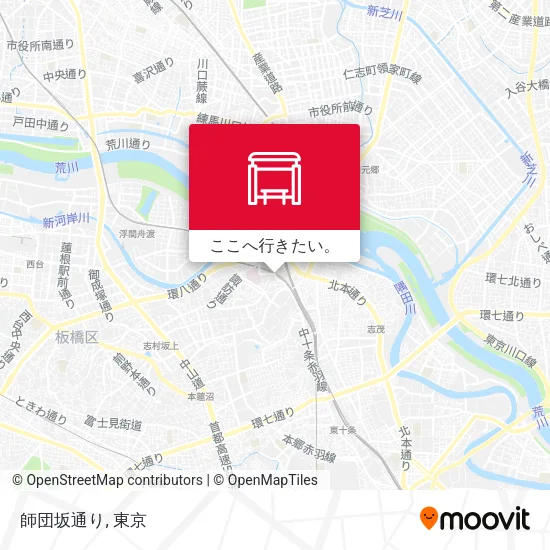 師団坂通り地図