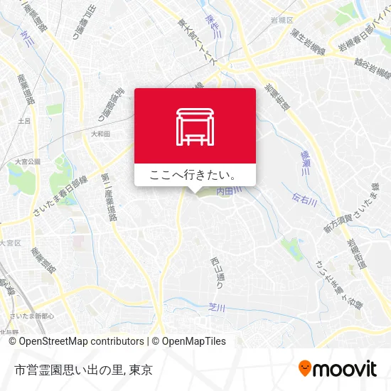 市営霊園思い出の里地図