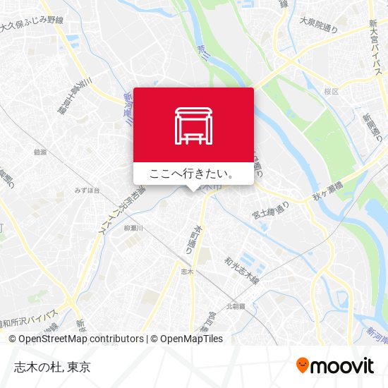 志木の杜地図