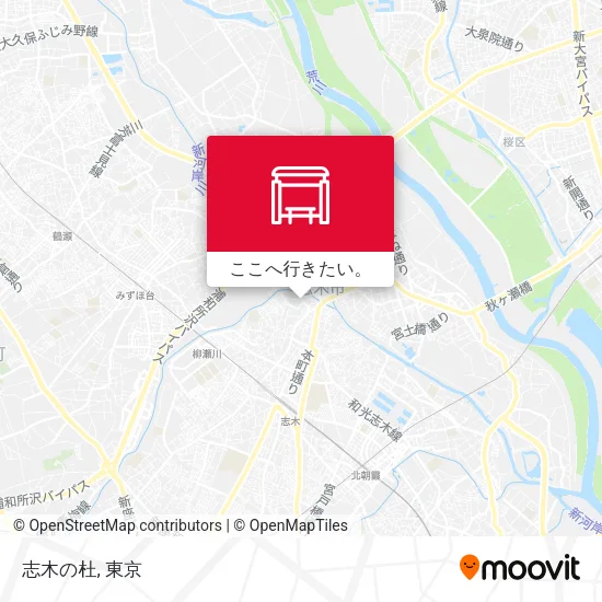 志木の杜地図
