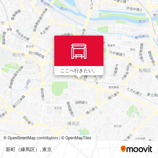 新町（練馬区）地図