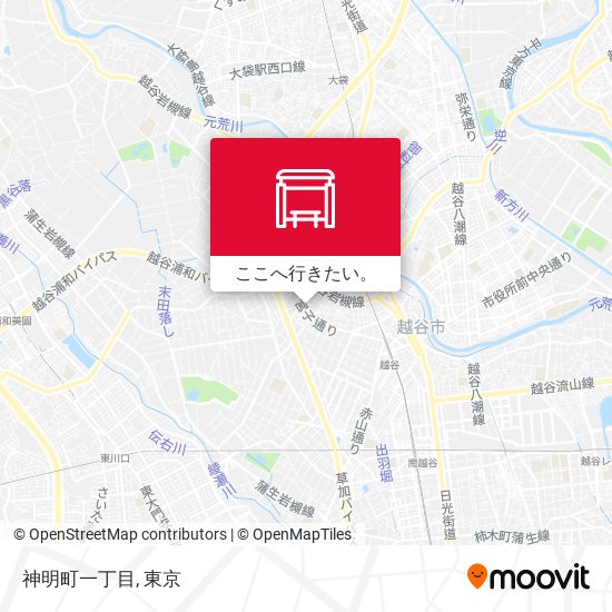 神明町一丁目地図