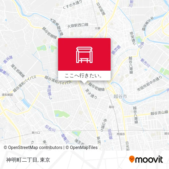 神明町二丁目地図