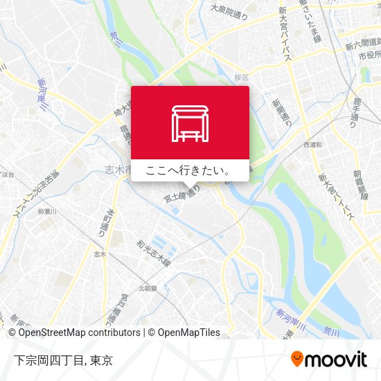 下宗岡四丁目地図