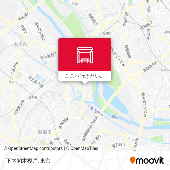 下内間木榎戸地図