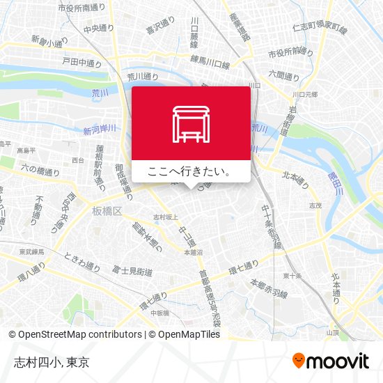 志村四小地図