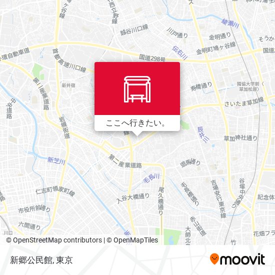 新郷公民館地図