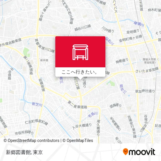 新郷図書館地図