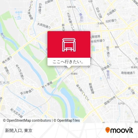 新開入口地図