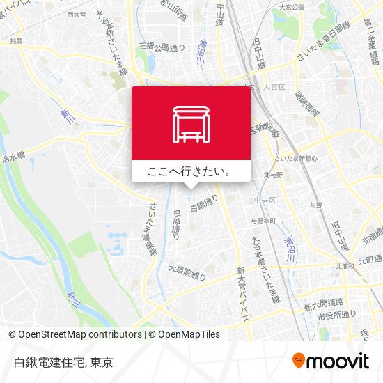 白鍬電建住宅地図