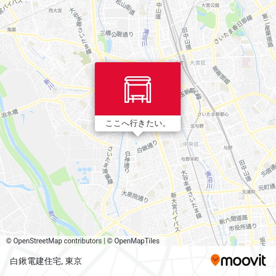 白鍬電建住宅地図