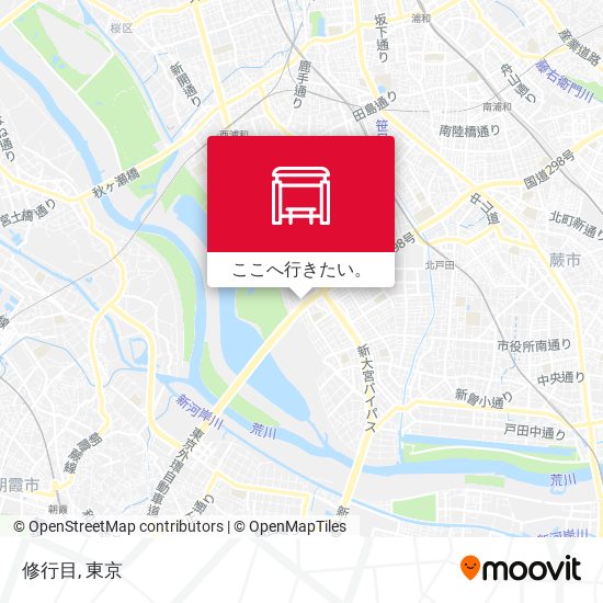 修行目地図