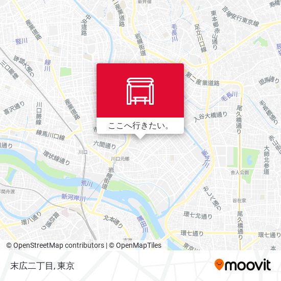 末広二丁目地図