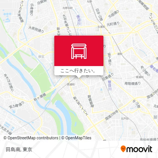田島南地図