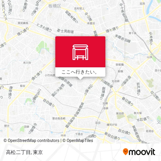 高松二丁目地図