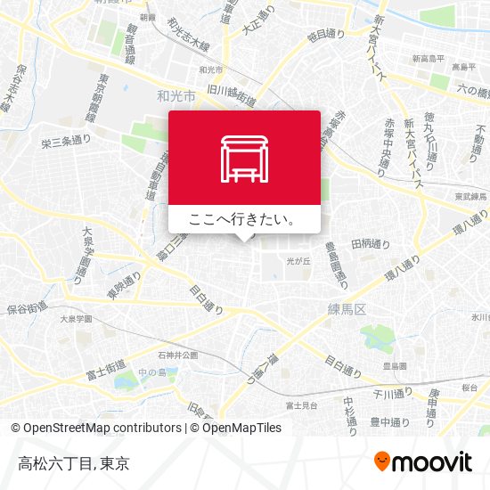 高松六丁目地図