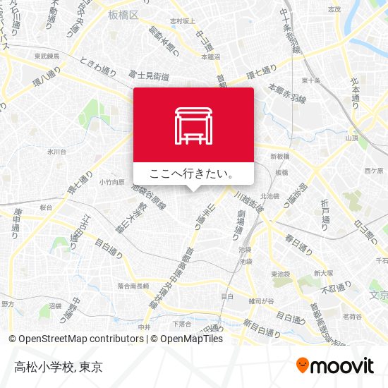 高松小学校地図