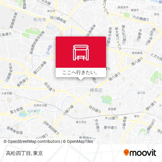 高松四丁目地図