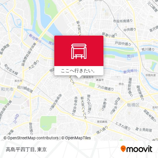 高島平四丁目地図