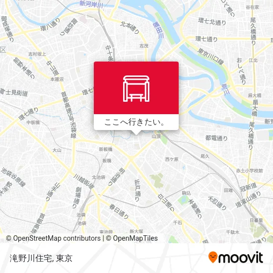 滝野川住宅地図