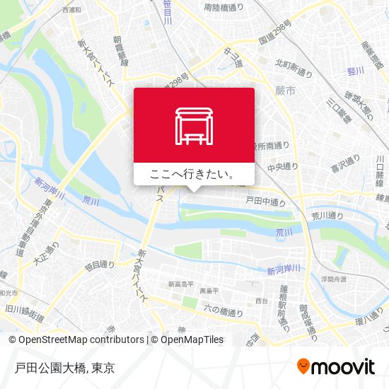 戸田公園大橋地図