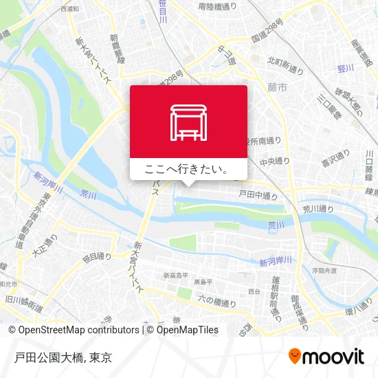 戸田公園大橋地図