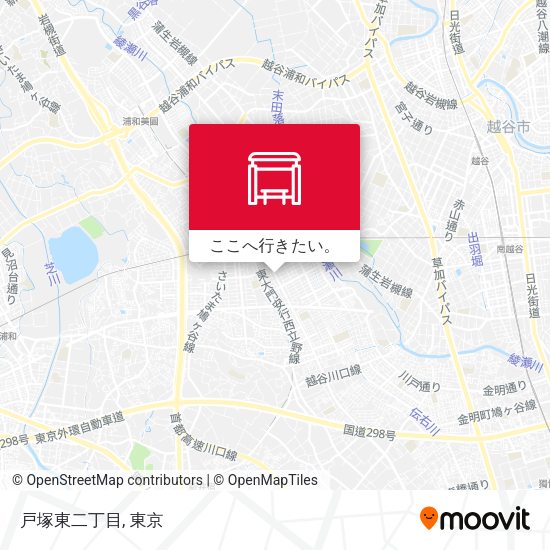 戸塚東二丁目地図
