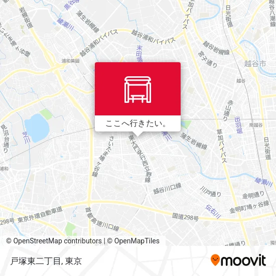 戸塚東二丁目地図