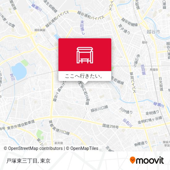 戸塚東三丁目地図