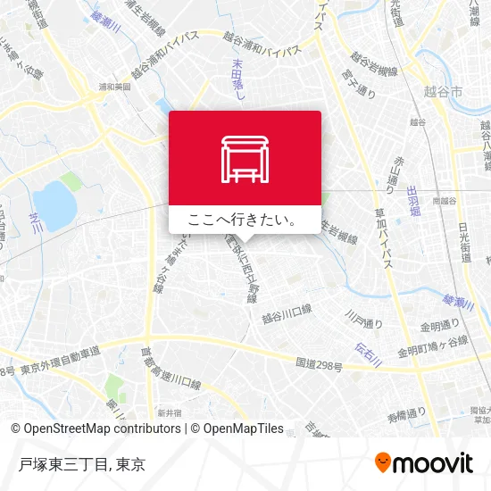 戸塚東三丁目地図