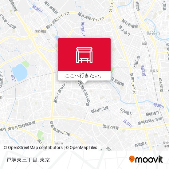 戸塚東三丁目地図