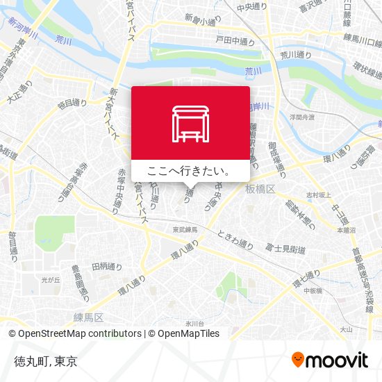 徳丸町地図