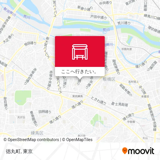 徳丸町地図
