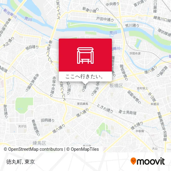 徳丸町地図