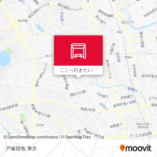 戸塚団地地図