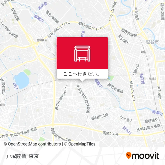 戸塚陸橋地図