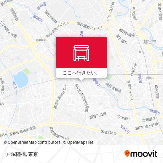戸塚陸橋地図