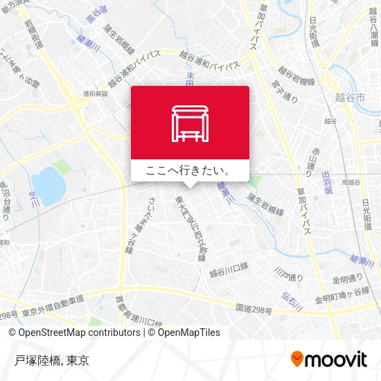 戸塚陸橋地図