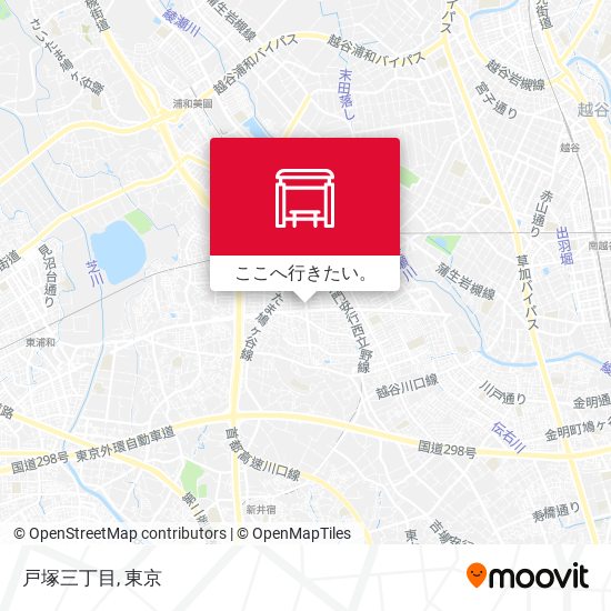 戸塚三丁目地図